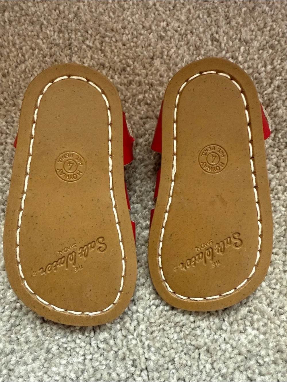Salt Water Original Baby Sandals Size 4